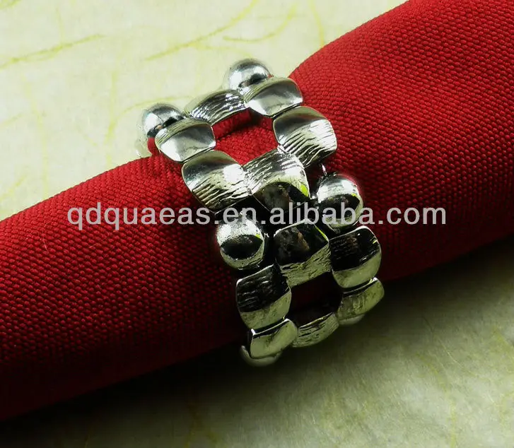 Продано на Aliexpress бисером кольцо для свадебных салфеток