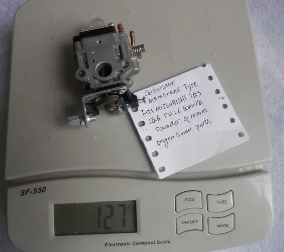 CARBURETOR MEMBRANE TYPE MITSUBISHI TL26 TU26 12