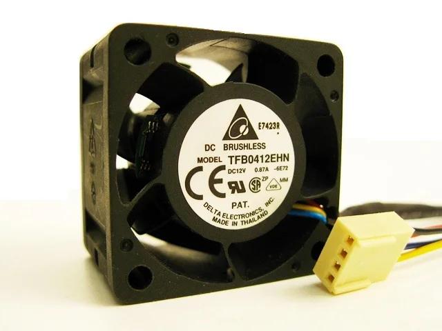 Для delta TFB0412EHN-ШИМ 4 см 40 мм ШИМ 15000 об/мин 26cfm DC 12V 0.87A Инверторные вентиляторы охлаждения сервера воздуходувка чехол