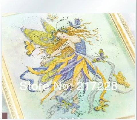 14CT Бабочка Фея, серия Joan Elliott Вышивка крестом Набор 37*45 см CS-098WM