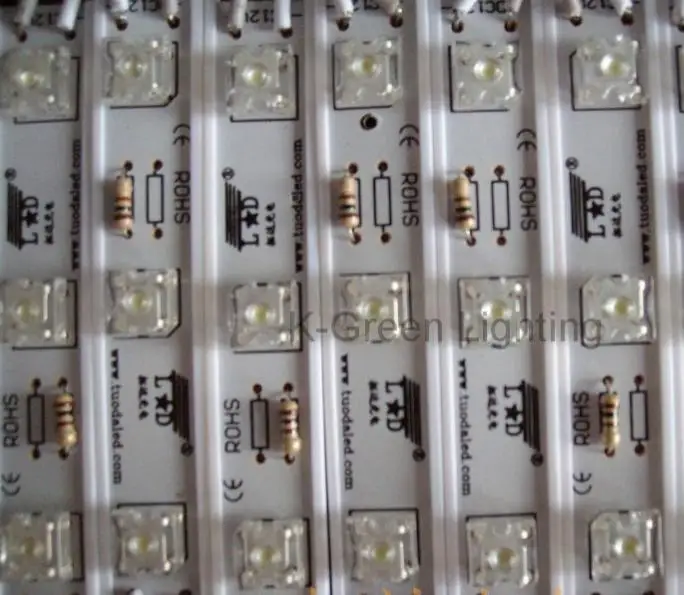 100x высокое качество 3 LED модуль свет супер яркий piranha светодиодный модуль водонепроницаемый IP65 Бесплатная доставка