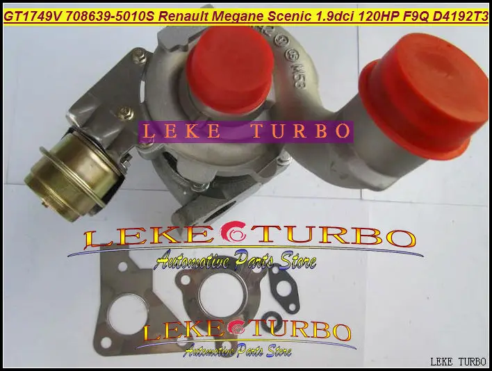GT1749V 708639-5010S 708639 7701474960 Turbo для Renault Espace Лагуна Меган для Nissan Primera Volvo S40 V40 D4192T3 F9Q 1.9L