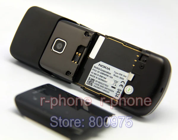 Nokia 8600 Luna мобильный телефон разблокированный Русская клавиатура арабская клавиатура и один год гарантии