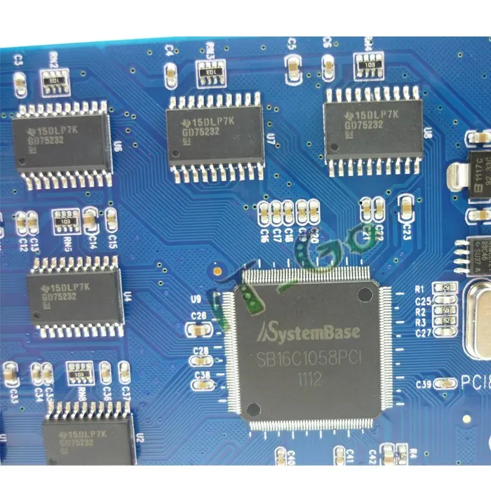 8 последовательный порт PCI карта RS232 DB9 COM
