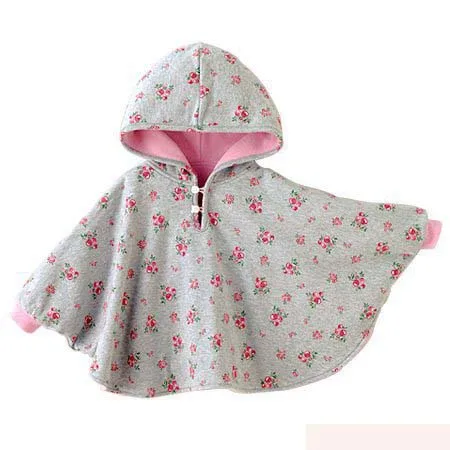 Mantello Con Cappuccio Per Bambina - Poncho Invernale In Poliestere, Stile Principessa, 6 Taglie - Foto 7