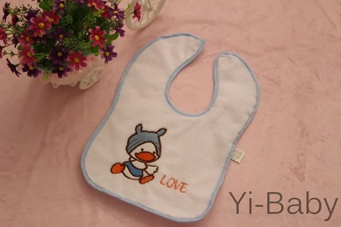 Yb0026 розовый Baby Bib водонепроницаемый нагрудник Burp Полотна младенческой слюны полотенца 12 шт./компл