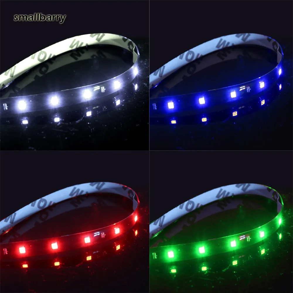 

30cm waterproof LED strip daytime running light decoration lamp LED DIY DRL Fog car lights any car can use