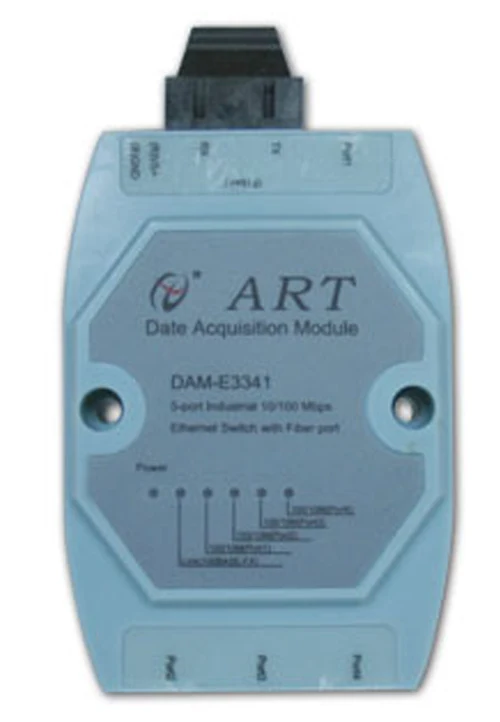 4-канальный Промышленный Коммутатор Ethernet с волоконным интерфейсом, 4 Ethernet 100 м/10 м до 1 волоконный 2000 м конвертер