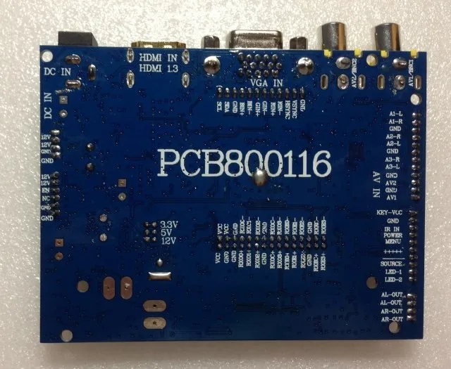 HDMI+ VGA+ 2AV плата драйвера+ 8 дюймов 1024*768 EJ080NA-04B EJ080NA-04C ЖК-панель+ номер отслеживания