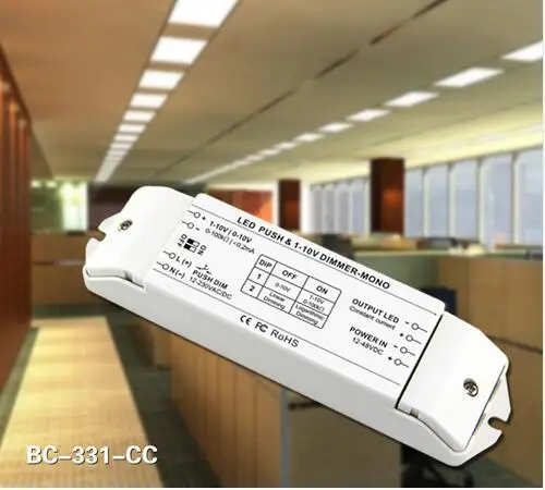 700mA пуш-ап диммер 0/1-10 v дали затемняя драйвер, DC12-48v светодиодный диммер люминесцентных ламп и светодиодный лампы дали затемняя драйвер
