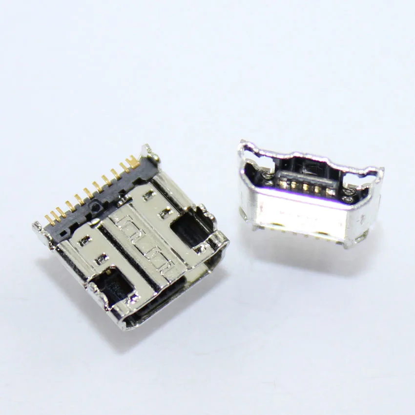 10 шт./лот Зарядное устройство Micro Зарядка через usb Порты и разъёмы Разъем для Samsung Galaxy Tab 3 P5200 P3200 Micro USB разъем