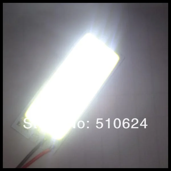 Белого света светодиодные панели автомобиля 5 Вт COB Чип LED 36LED SMD салона T10 гирлянда светодиодная купол света адаптер 12 В