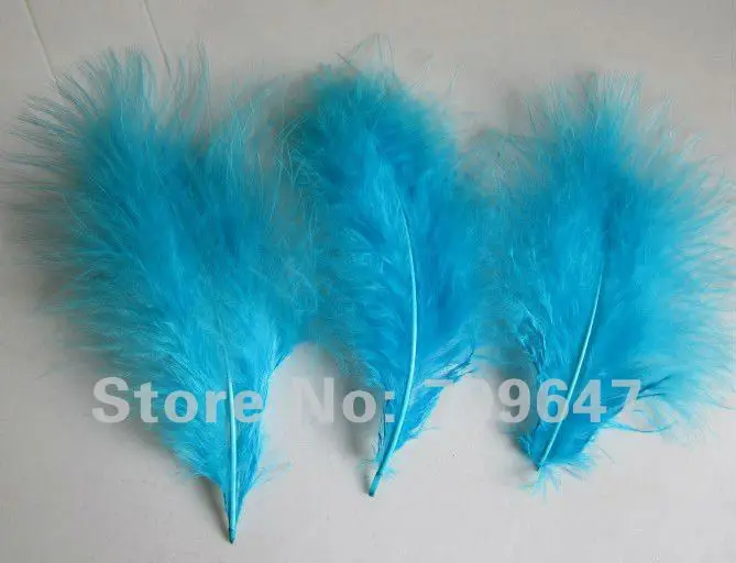 New! Hot sale! 600pcs/Lot  12-16cm Marabou Turkey Feathers 7colours available free shipping