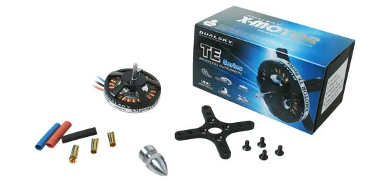 DUALSKY 370KV Outrunner тип диска бесщеточный мотор XM4005TE-29 для мульти-ротора RC drone рама аксессуары