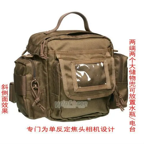 WINFORCE Тактический Шестерни/WS-06 Камера низкий профиль сумка/ CORDURA/качество гарантировано военно-outdoor сумки на ремне