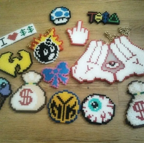 2.6mm/2000pcs/bag Hama Beads PUPUKOU Perler DIY Kids Iron Beads Fuse Handmade Gift Children Toy