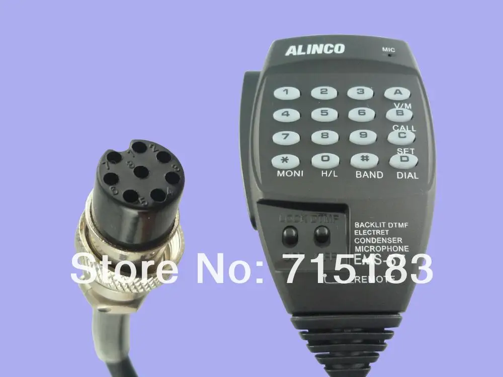 ALINCO EMS-57 DTMF микрофон диктофона для DR620/635/435