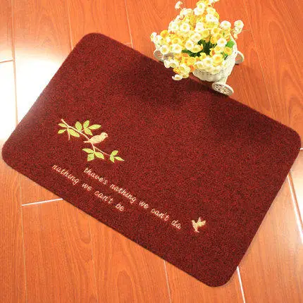 Горячий коврик для ванной комнаты Противоскользящий коврик для кухни tapis красочный Коврик для ванной комнаты коврик для пола, S2004 - Цвет: Сливовый