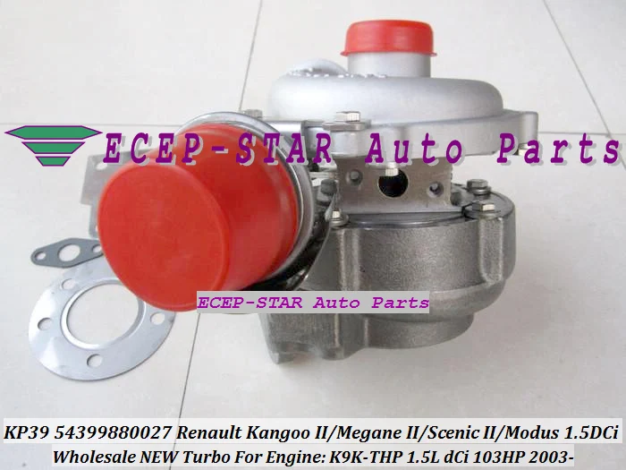 KP39 BV39 54399880027 54399700027 54399880002 Turbo turbocharger Renault Kangoo II Megane II Scenic II Modus 1.5L dCi 103HP K9K-THP (3)