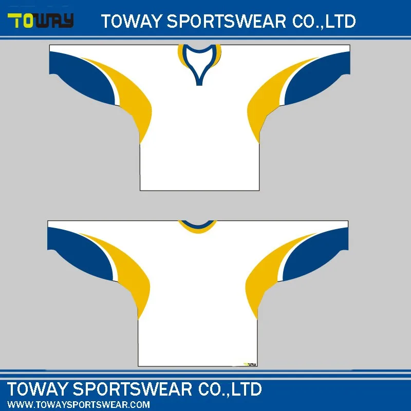 Изготовленный на заказ сублимированный хоккейный Джерси сделанный в Китае