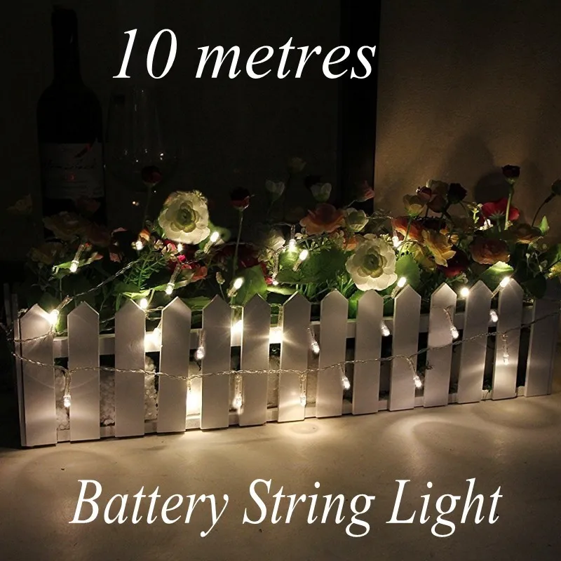10m 80 Led Battery String Light Operated Fairy Party Led String Light Battery Operated