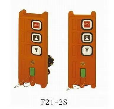 

High quality F21-2S TELEcontrol single speed crane hoist radio industrial wireless remote control