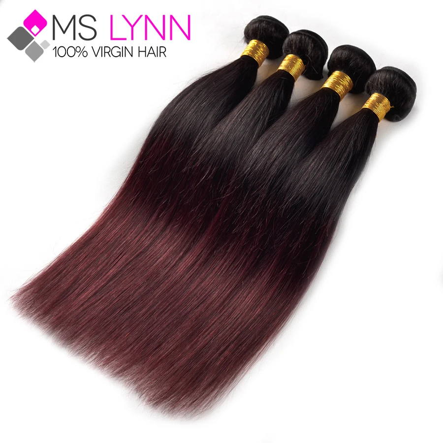 

7A Brazilian Straight Virgin Hair 3 Bundles Ombre Brazilian Hair Weave Bundles Soft Ombre Hair Ombre Human Hair Weave Shed Free