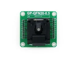 QFN20 MLF20 MLP20 QFN IC программирования адаптера Enplas QFN-20BT-0.5-01 0.5 мм Шаг Бесплатная доставка