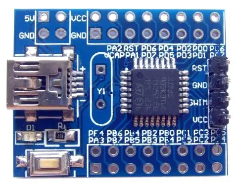 Бесплатная доставка! 5 шт. основная плата STM8S103K3T6 STM8/макетная плата/электронный