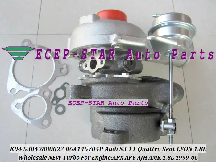 K04 53049700020 53049880020 06A145704P Турбокомпрессор Для Audi S3 TT Qua-ttro для Seat LEON 1,8 T 99-06 APX APY AJH AMK 210HP