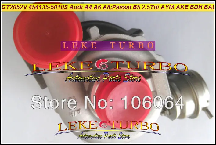 GT2052V 454135-5010S 059145701D For Audi A4 A6 A8 Passat B5 2.5L TDI AYM AKE BDH BAU turbocharger (2)