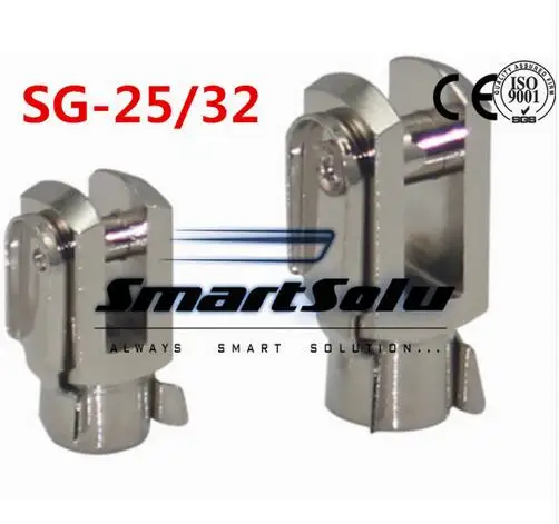 

Free Shipping 5pcs/lots SG-25/32 M10X1.25 ISO6431 cylinder attachment, Y type joint, U joints, Y