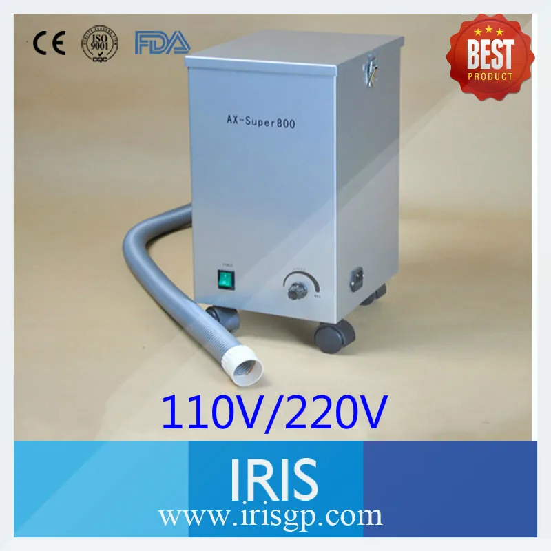 AX-SUPER800 Movable Dental Vacuum Dust Extractor Dental Lab Equipment for Dust Extraction in Dental Labs