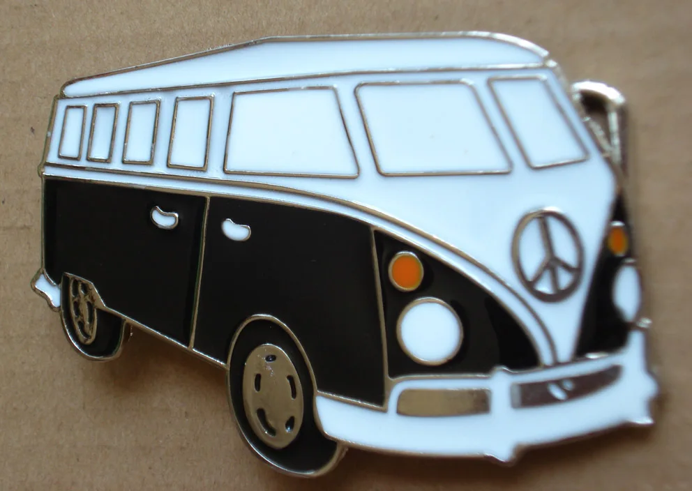 Караван CAMPER фургон автобус VW знак мира Автомобильный Ремень Пряжка