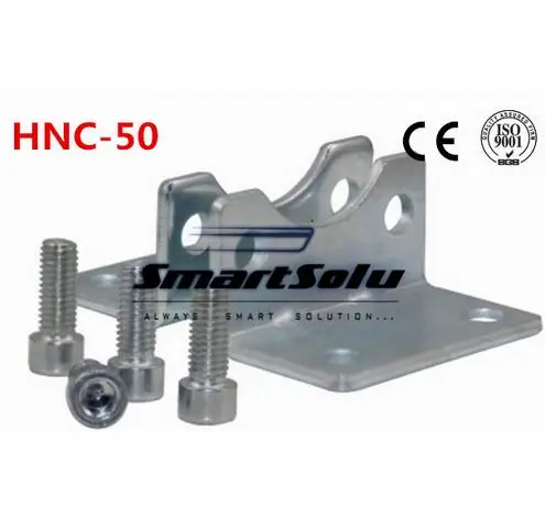 Бесплатная доставка 5 шт./лот ISO6431 цилиндр аксессуары HNC-50, нога установка в стойку, dnc, se si цилиндр аксессуары