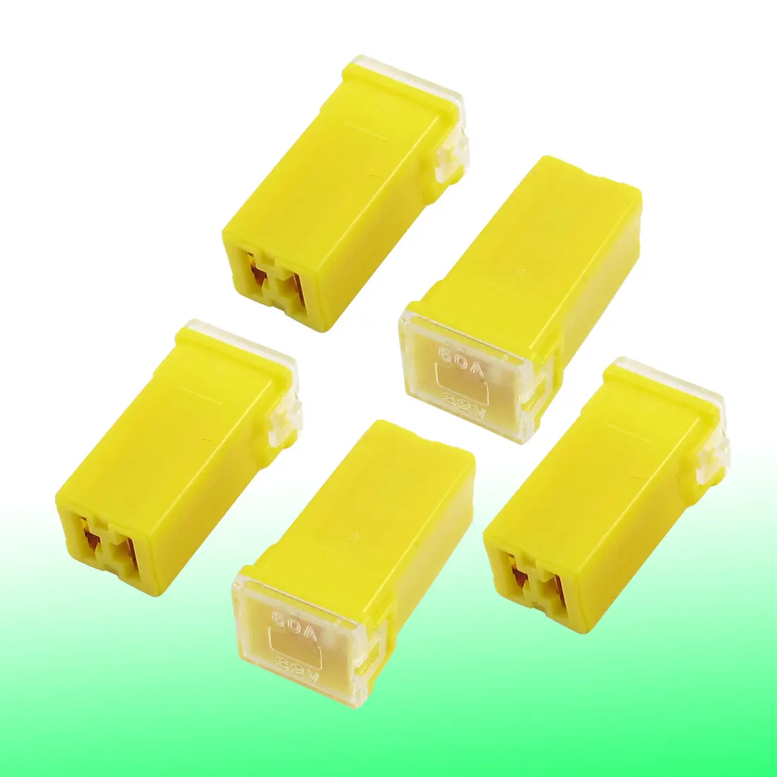 X autohaux желтый 60а 32 В j case женский подключите стеклоочистителя картридж pal fuse 5 шт