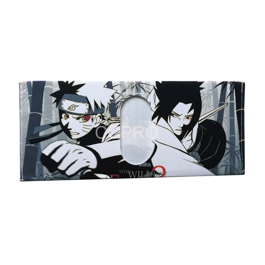 Uzumaki Наруто/Учиха Саске мода ПВХ тканевый кошелек/кошелек аниме Наруто
