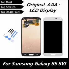 100% Tested Good LCD Display Touch Screen Replacement Part for Samsung Galaxy S5 i9600 G900R G900F G900H G900M G9001 Repairment