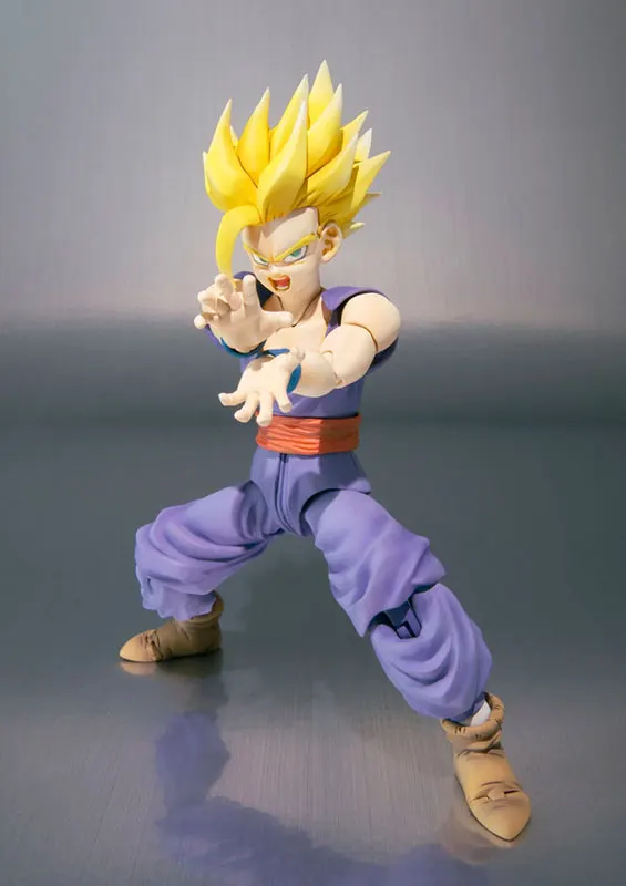 Оригинальные Bandai Tamashii Наций S. h. figuarts(СВЧ) фигурку-Супер Saiyan Сын Гохан от "Dragon Ball Z"