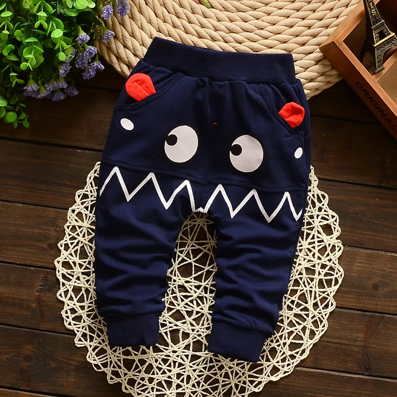 2017 New Spring baby pants cotton kids pants baby boy gilrs pantsin
