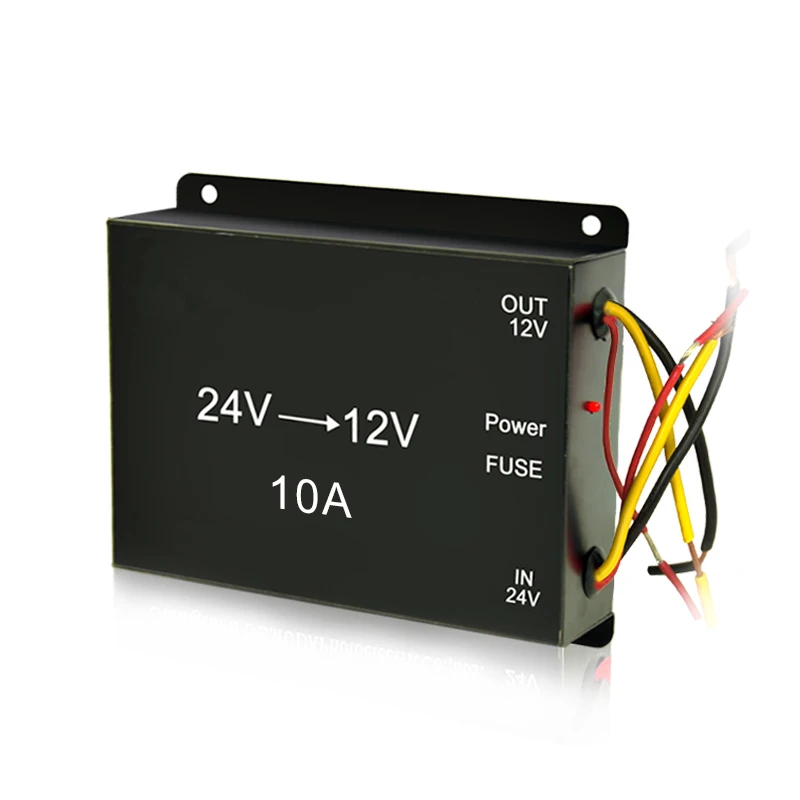 10A 140W одиночный выход 24v dc до 12v dc srep вниз конвертер автомобиля с использованием