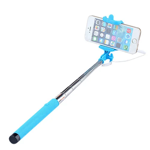 Extendable Wired Remote Shutter Handheld font b Selfie b font font b Stick b font Monopod