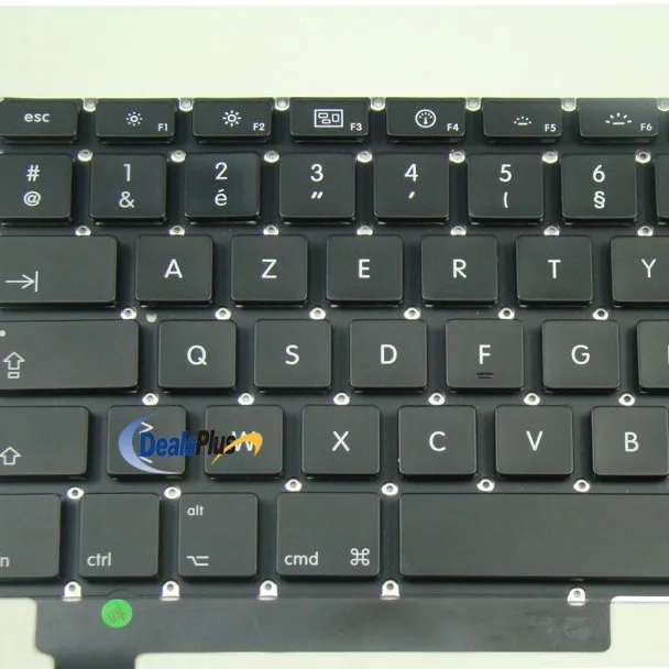 Для болты для корпуса макбука 1" A1286 MB470 MB471 2008 клавир Французский fr Клавиатура с буквами