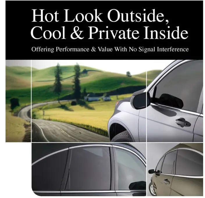 Window Tint Film Look
