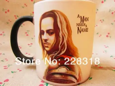 Новый Цвет изменения качества Керамика Кофе чашку Игра престолов якен мужчина должен имя