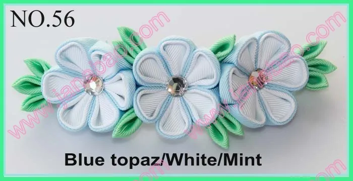 145 шт. 6 ''новые Kanzashi лепесток заколки катушка заколки волосы девушка клип