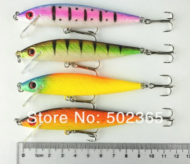Горячий стиль shipping120pcs Crankbaits приманки пластиковые рыболовные приманки 8.5 см 10.3 г 6 крючки 85 мм минноу рыболовные снасти( MI036) воблеры рыбалка pesca