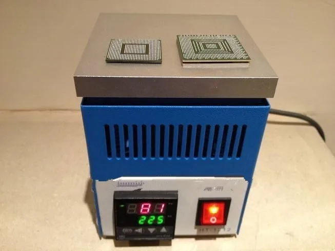 

Russoa no tax Preheating station Honton HT-1212 preheater mini bga rework station, Constant temperature heating plate