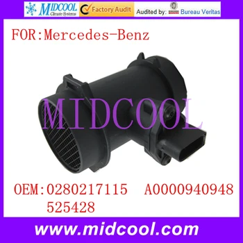 

New Mass Air Flow Sensor use OE No. 0280217115 , A0000940948 , 525428 for Mercedes-Benz