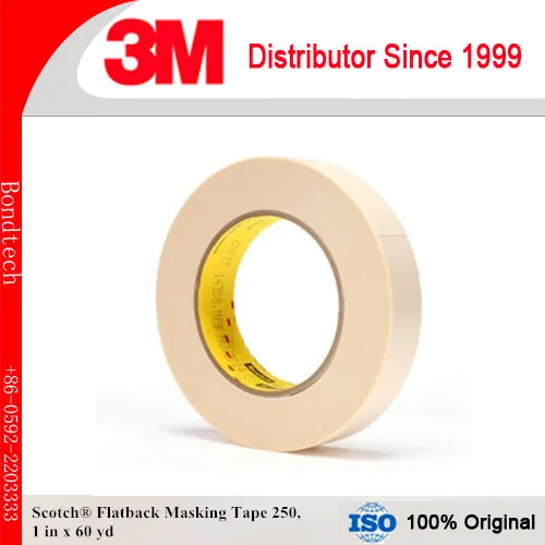 3m 250 flatback masking tape 3m 250 flatback masking tape